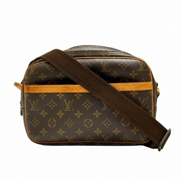 LOUIS VUITTON Brown Monogram Shoulder Bag - Picture 1 of 9